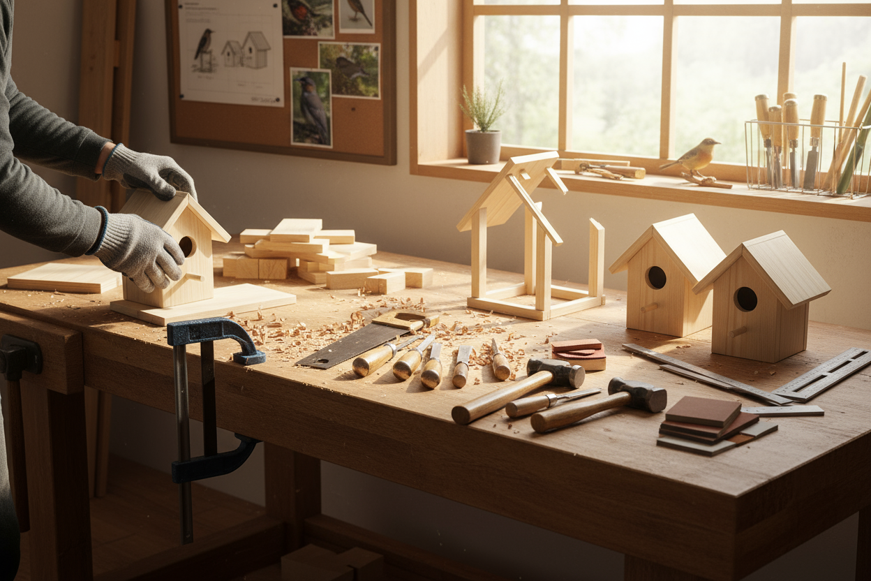 Why You Should  Only Use Untreated Lumber for Birdhouses