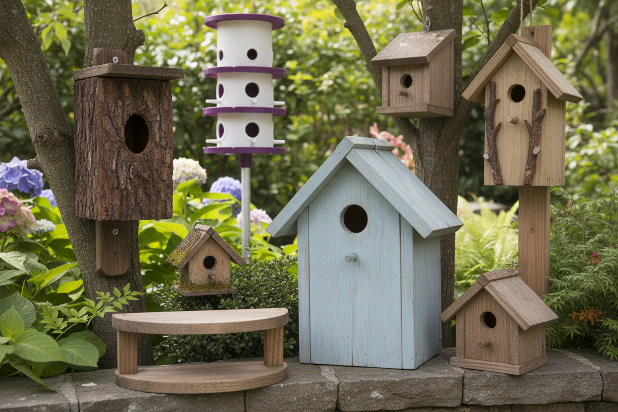 Different Styles of Birdhouses: A Complete Guide to Choosing the Right Home for Backyard Birds