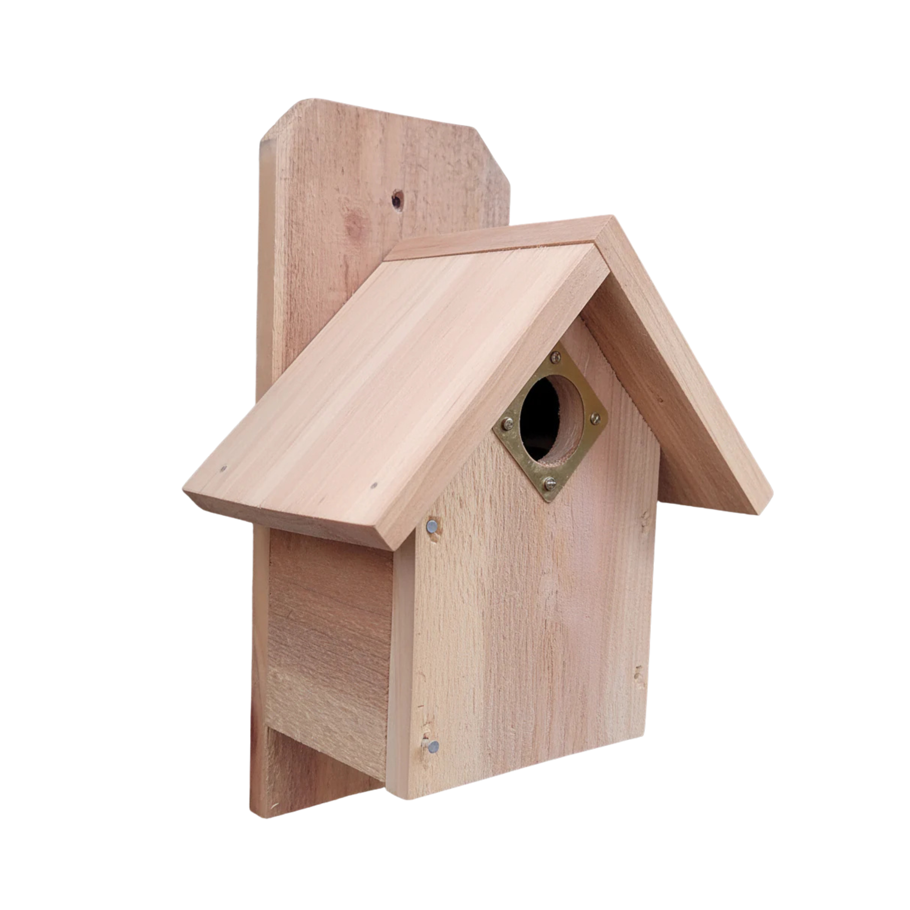 Cedar Bluebird House w/ Peaked roof